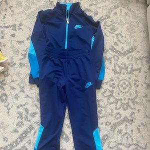 Boys Nike size 6 (medium) blue jumpsuit